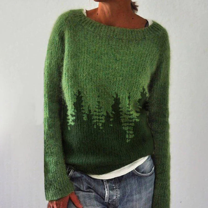 Warm Striped Sweater