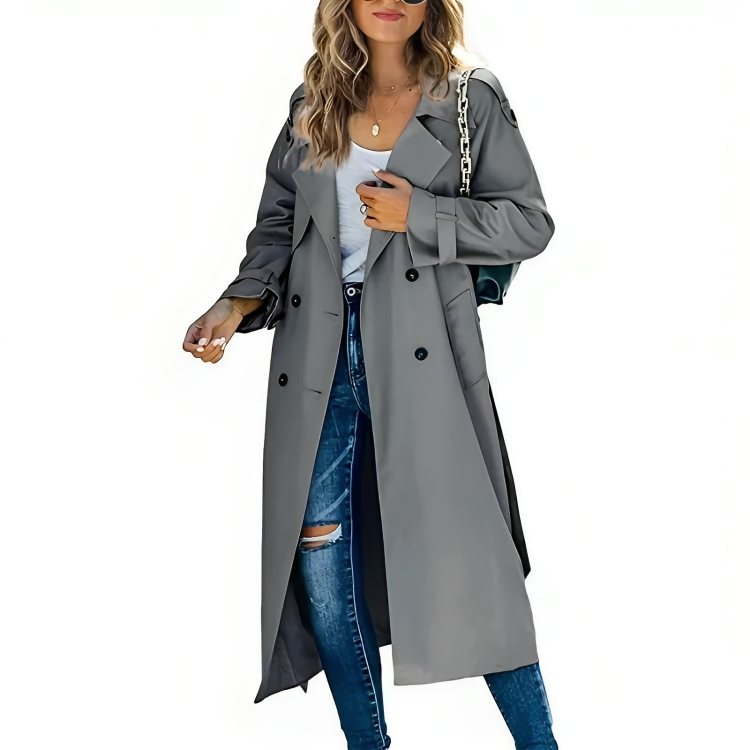 Cozy Belted Coat
