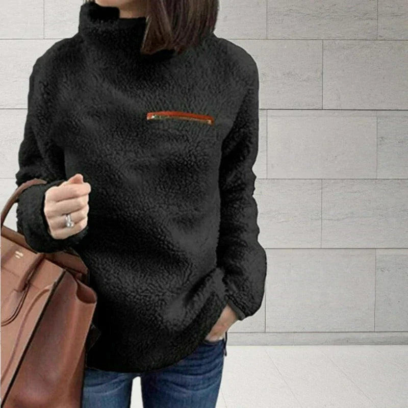 Warm Ribbed Sweater