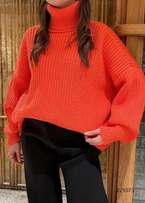 Relaxed Ribbed Sweater