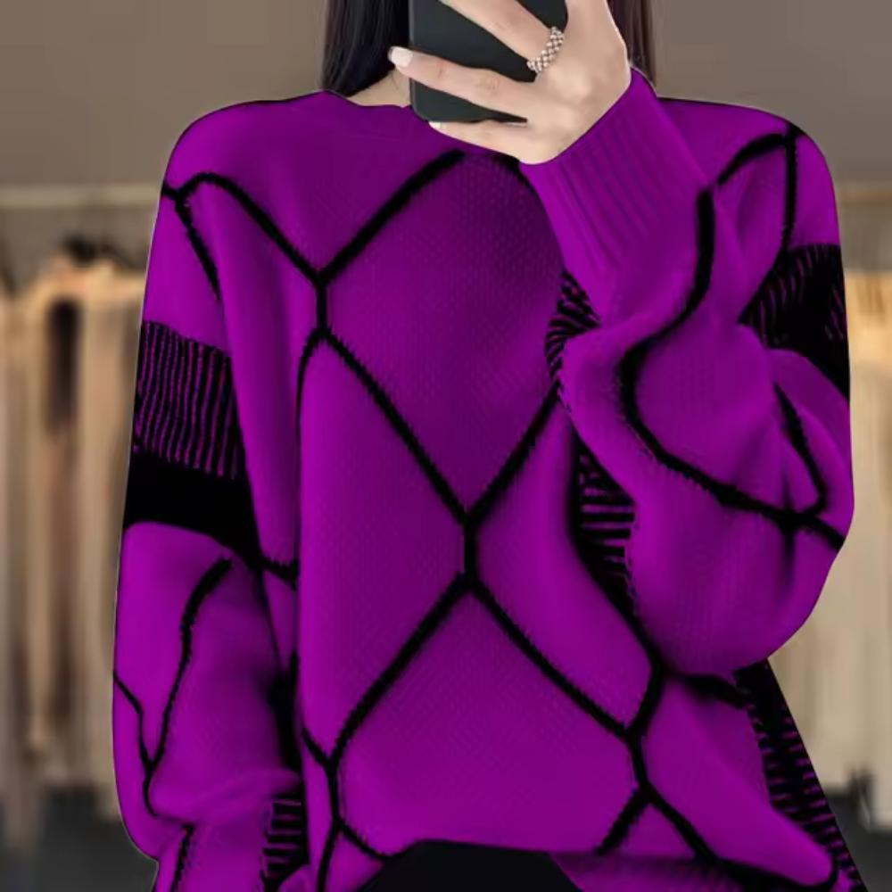 Relaxed Buttoned Sweater