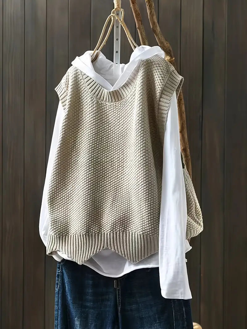 Easy V-Neck Sweater
