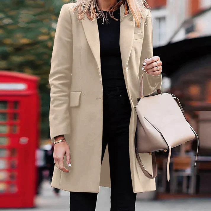 Layered Textured Coat