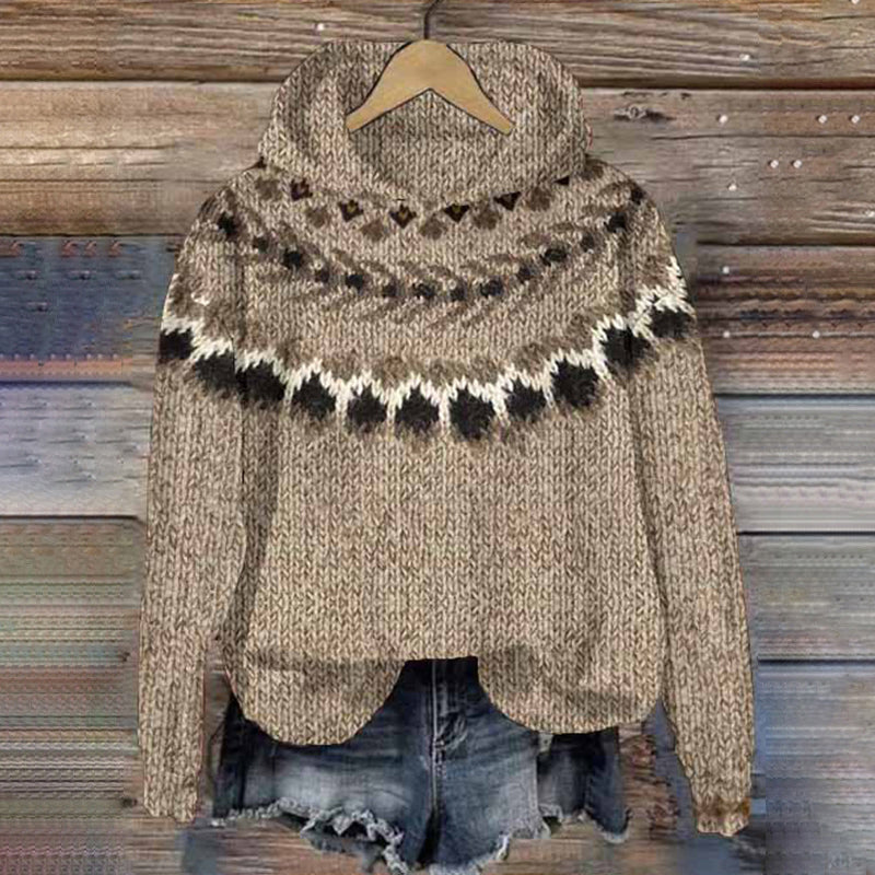 Textured Cable Sweater