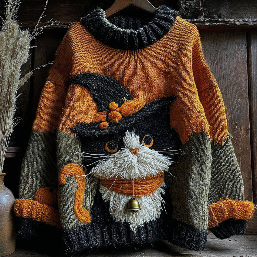 Warm Striped Sweater