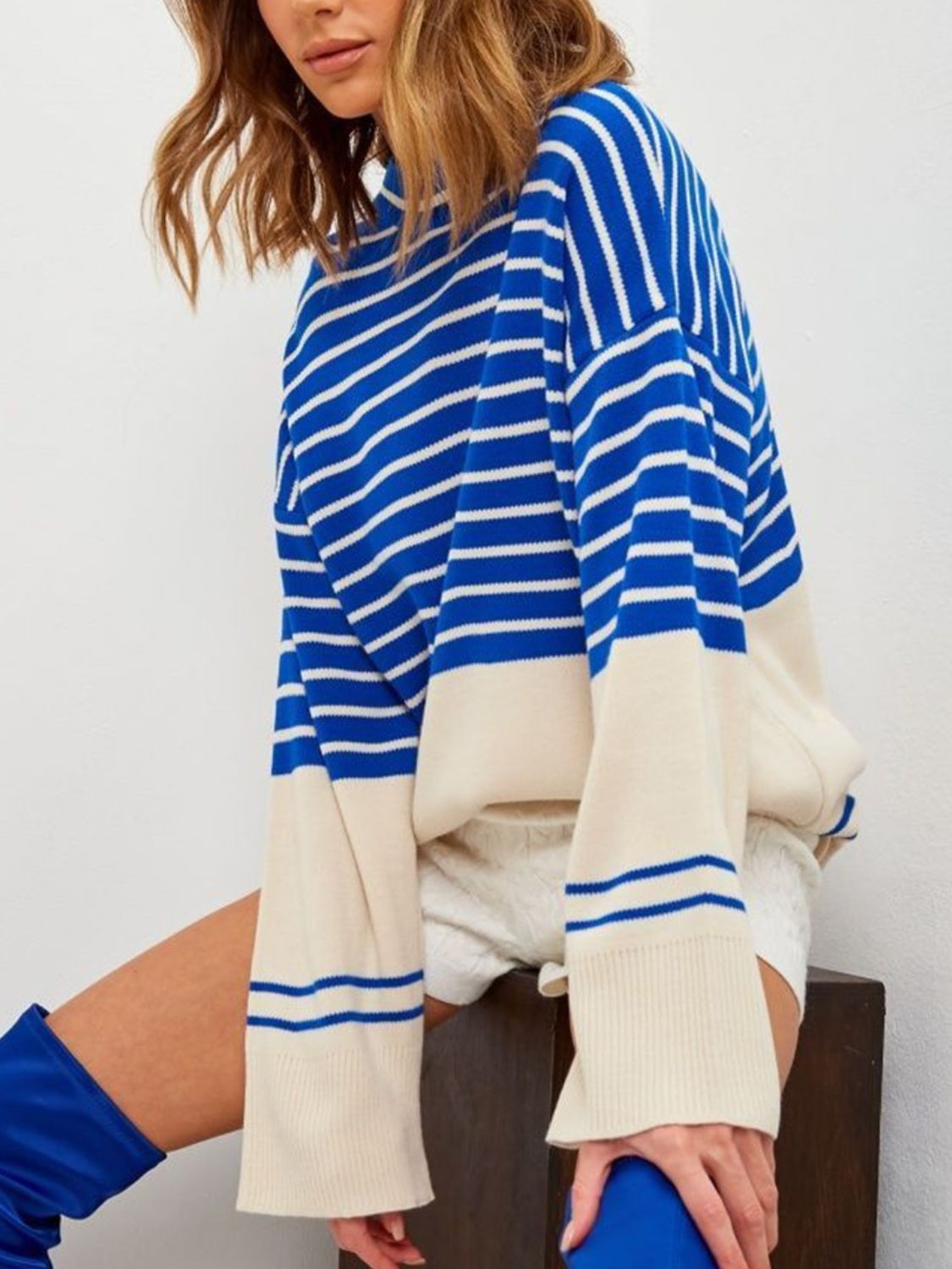Casual Ribbed Sweater