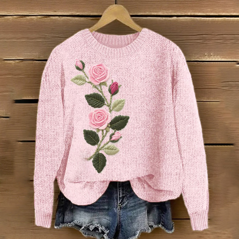 Relaxed V-Neck Sweater