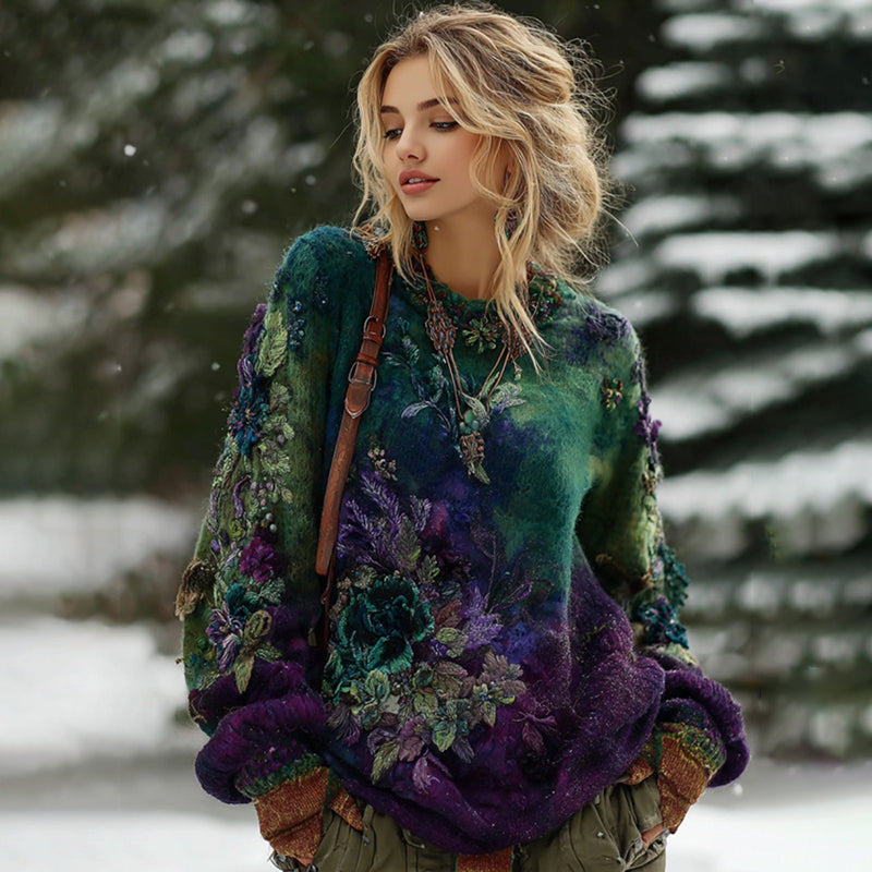 Warm Buttoned Sweater