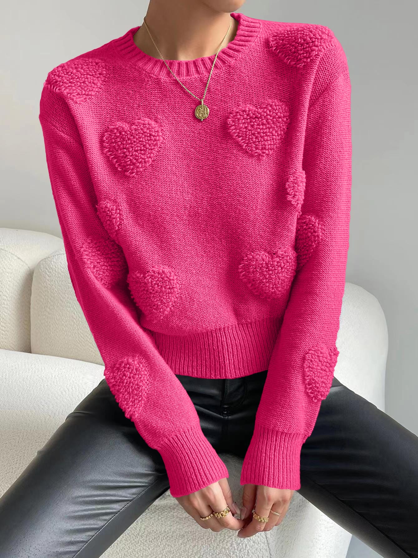 Classic Cropped Sweater