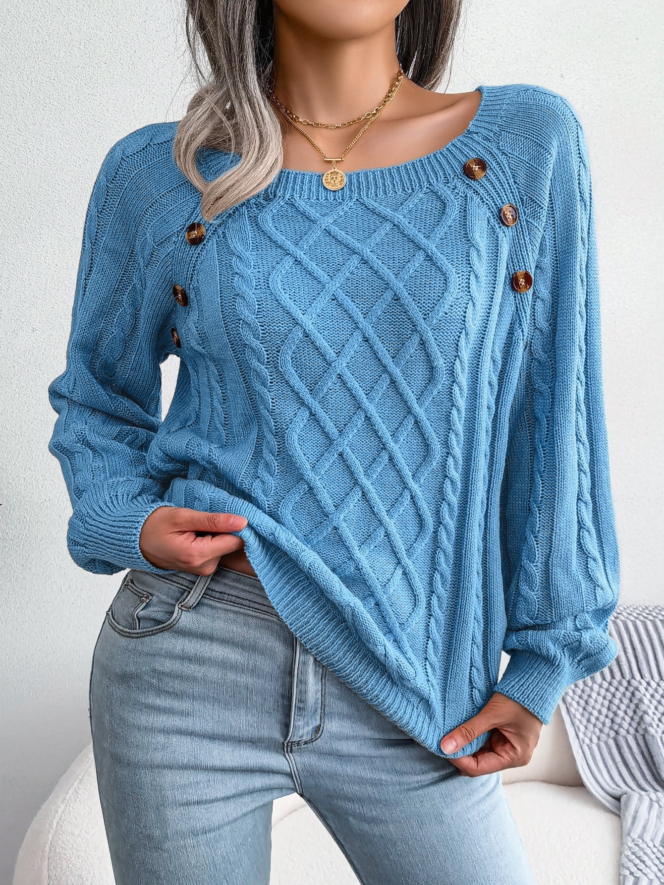 Casual Cable Sweater