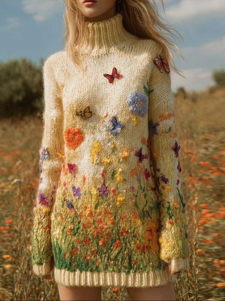 Warm Striped Sweater
