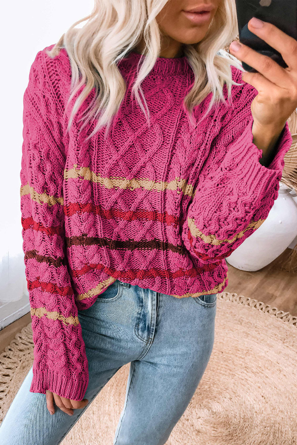 Warm V-Neck Sweater