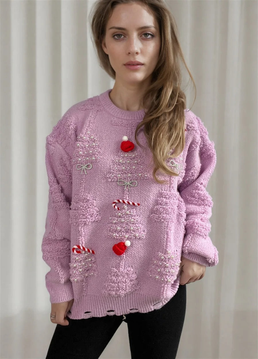 Relaxed Cropped Sweater