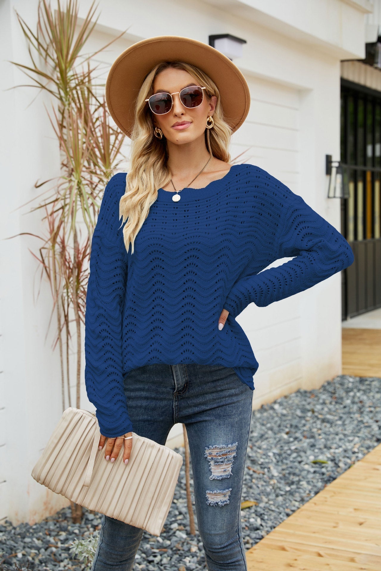 Weekend Ribbed Sweater
