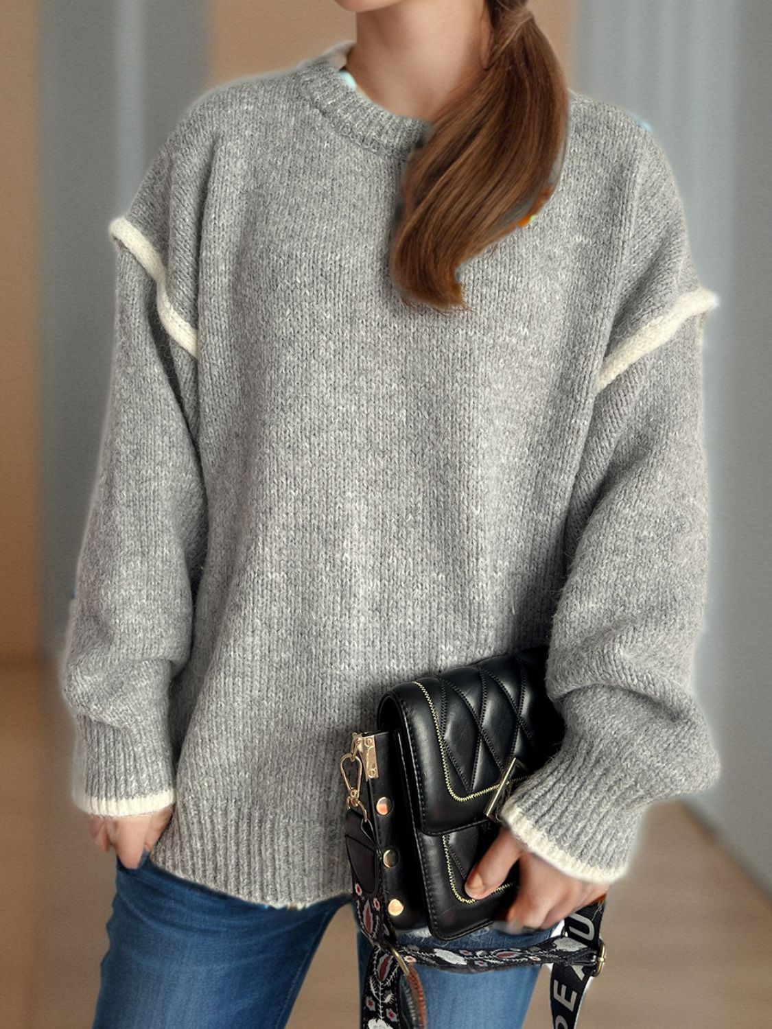 Everyday Cropped Sweater