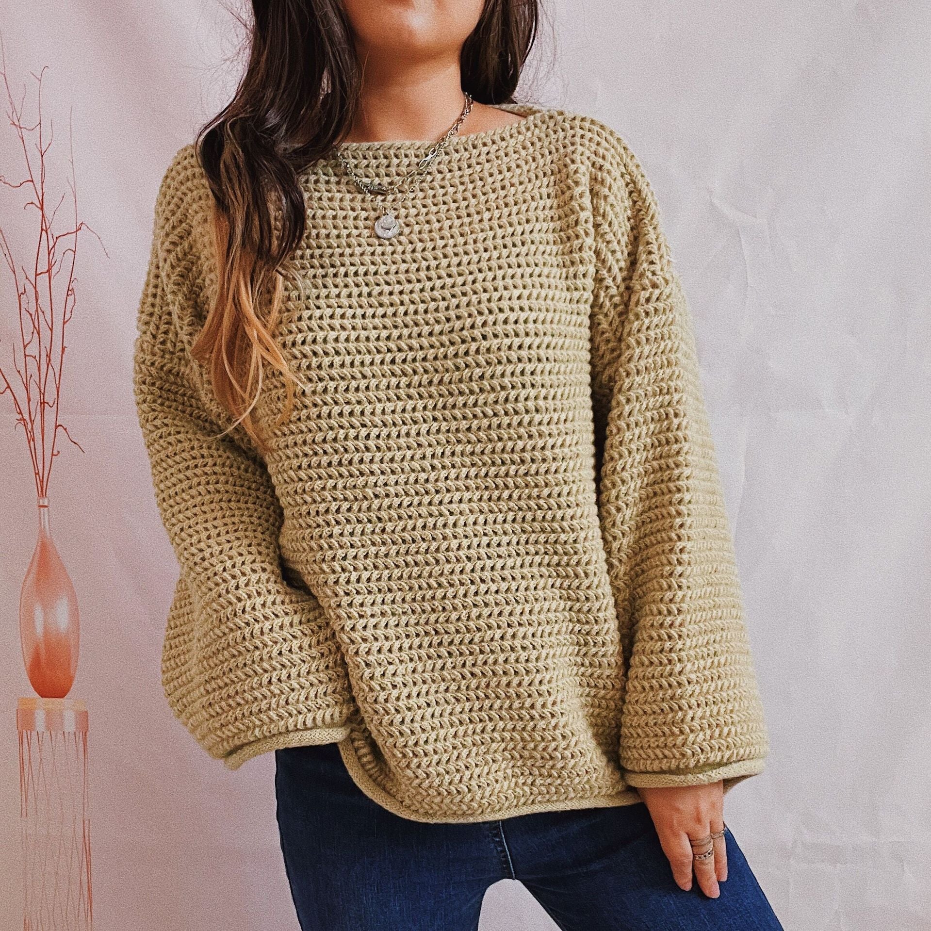Weekend Textured Sweater