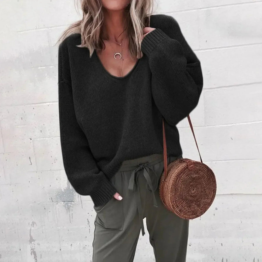 Relaxed Textured Sweater