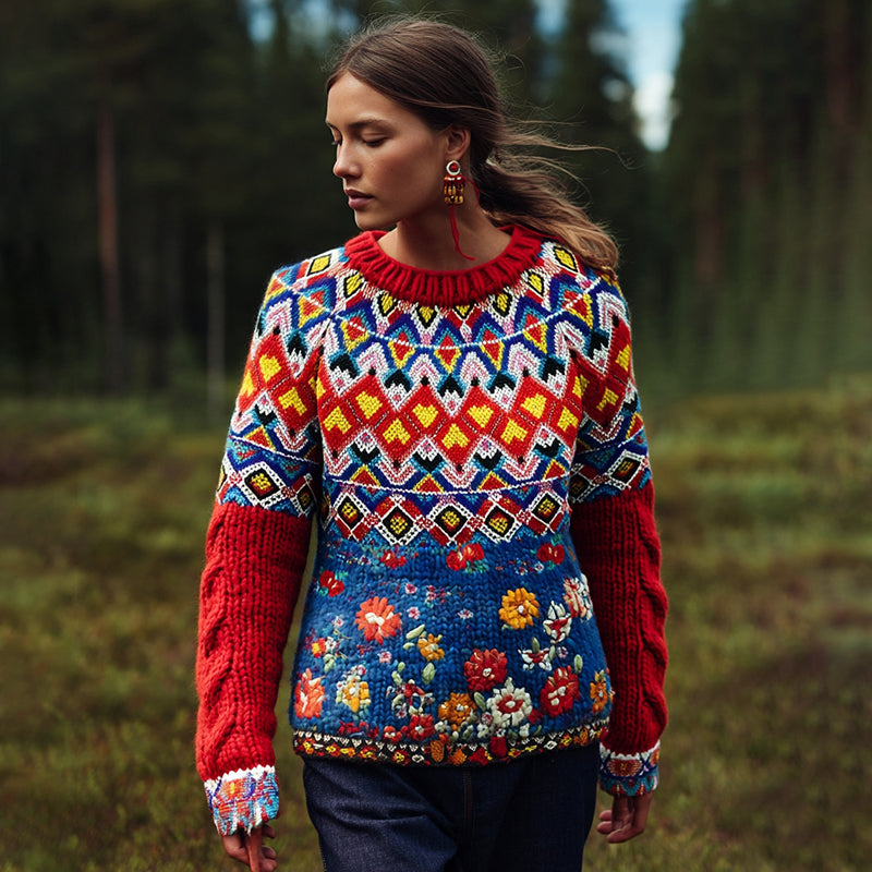 Easy Cropped Sweater
