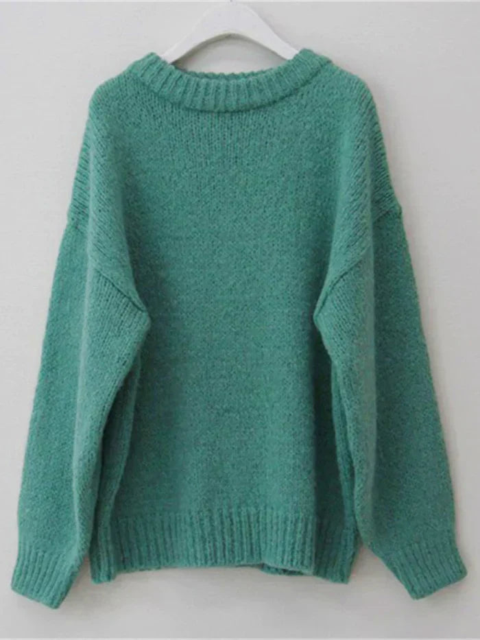 Casual Buttoned Sweater