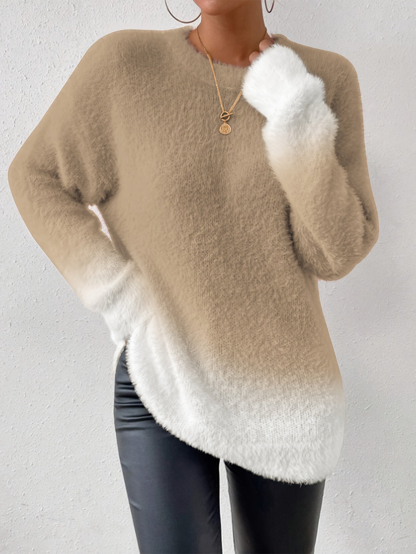 Casual Buttoned Sweater
