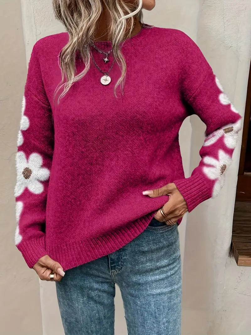 Casual Cropped Sweater