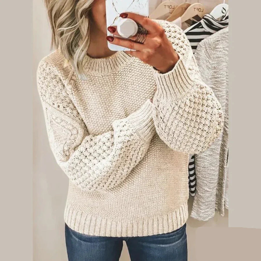 Relaxed Cable Sweater