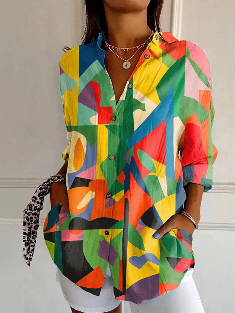 Relaxed Long-Sleeve Shirt