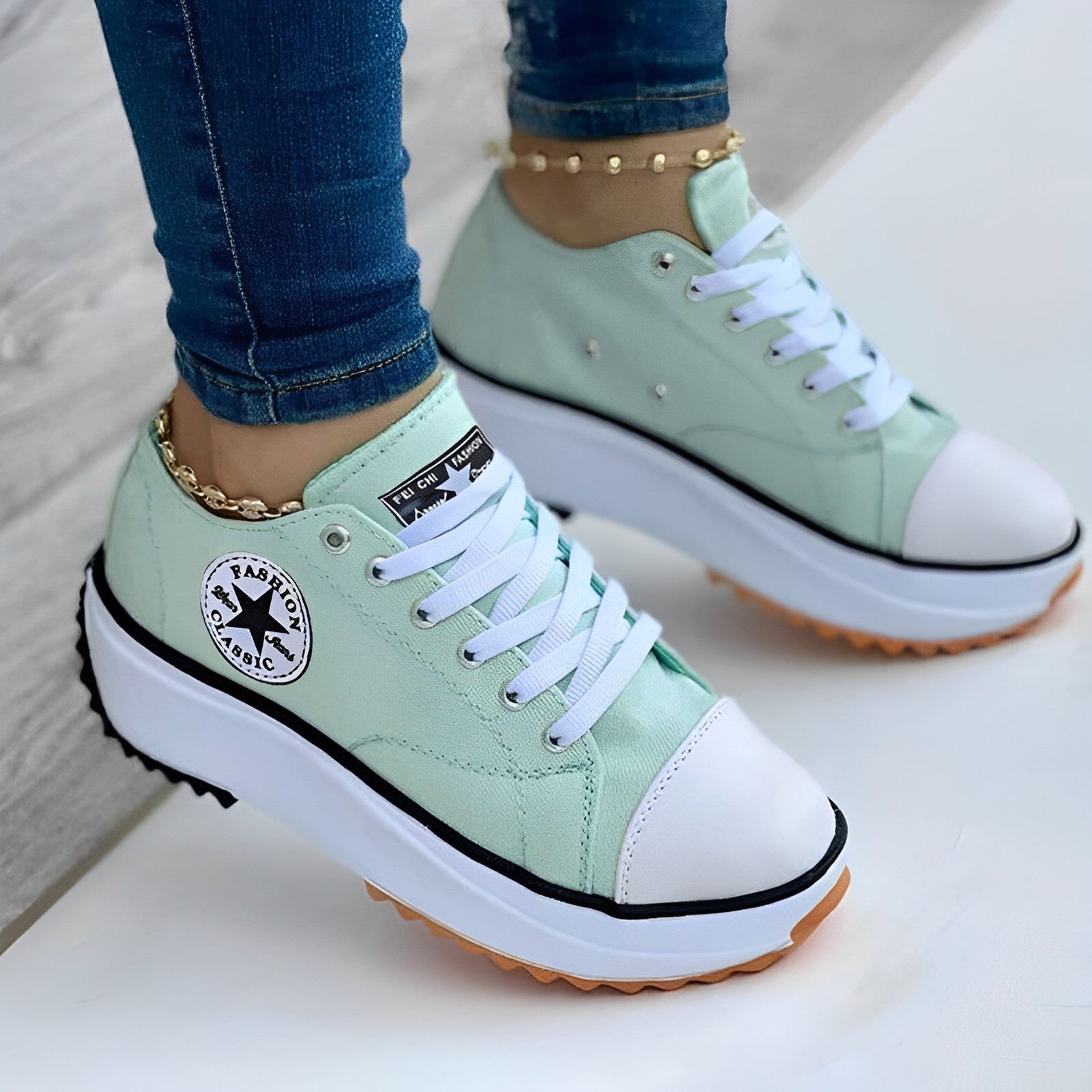 Modern Knit Sneakers