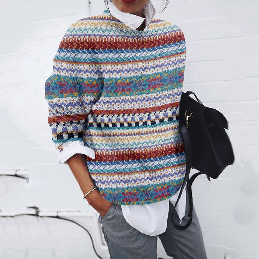 Relaxed Cable Sweater