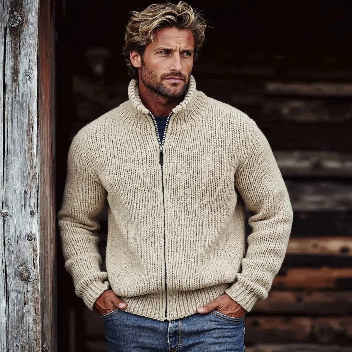 Easy Textured Sweater
