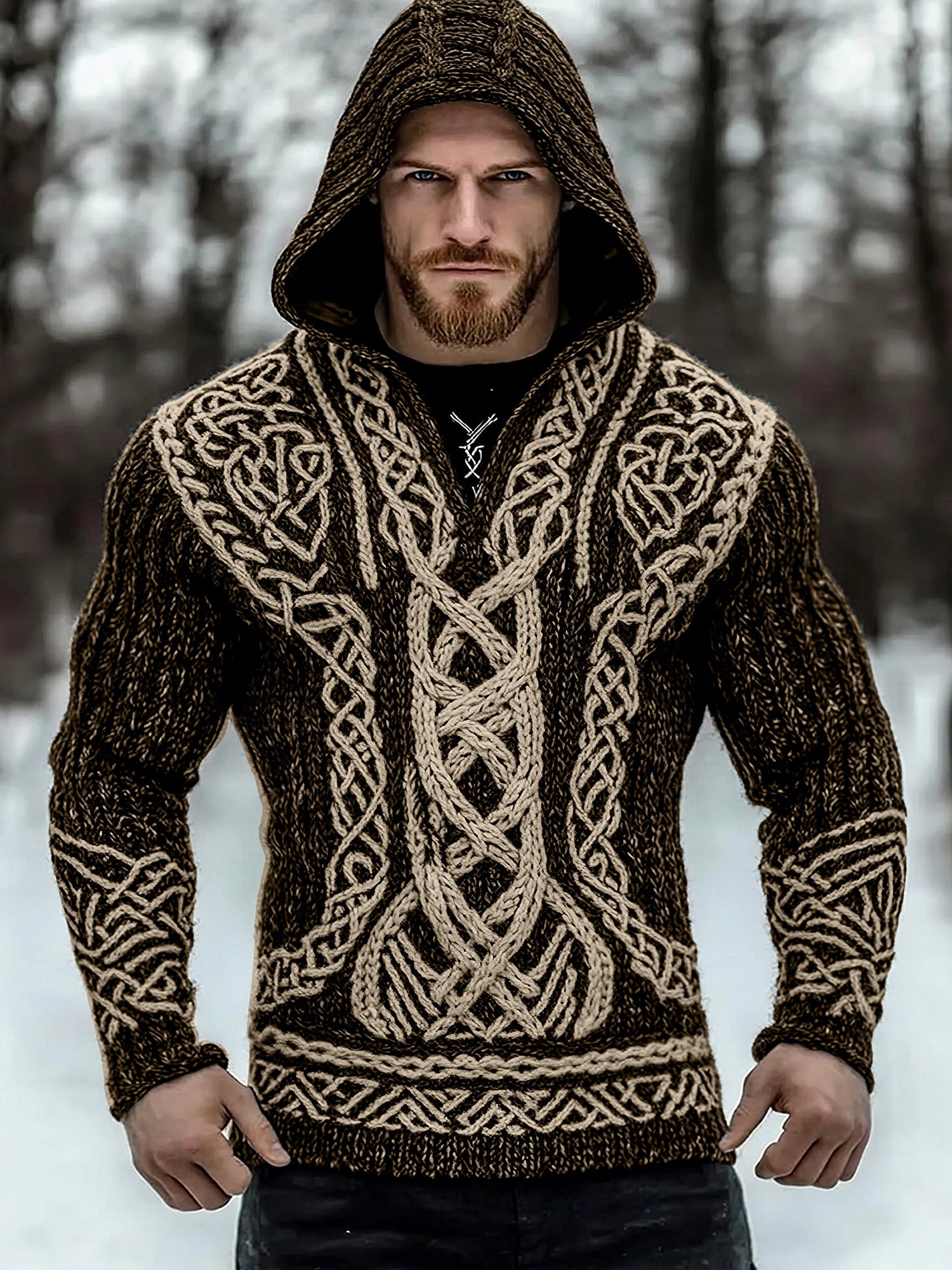 Classic Buttoned Sweater