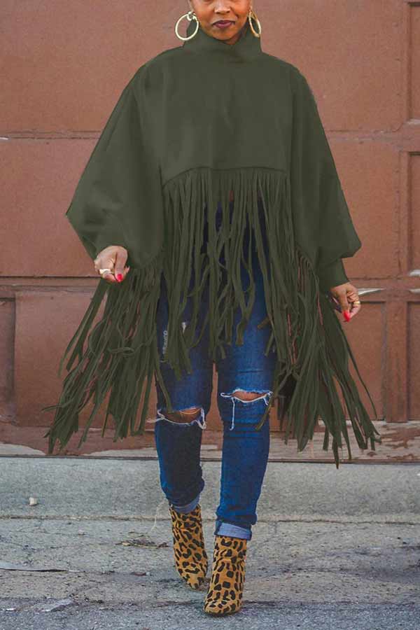 Cozy Buttoned Coat