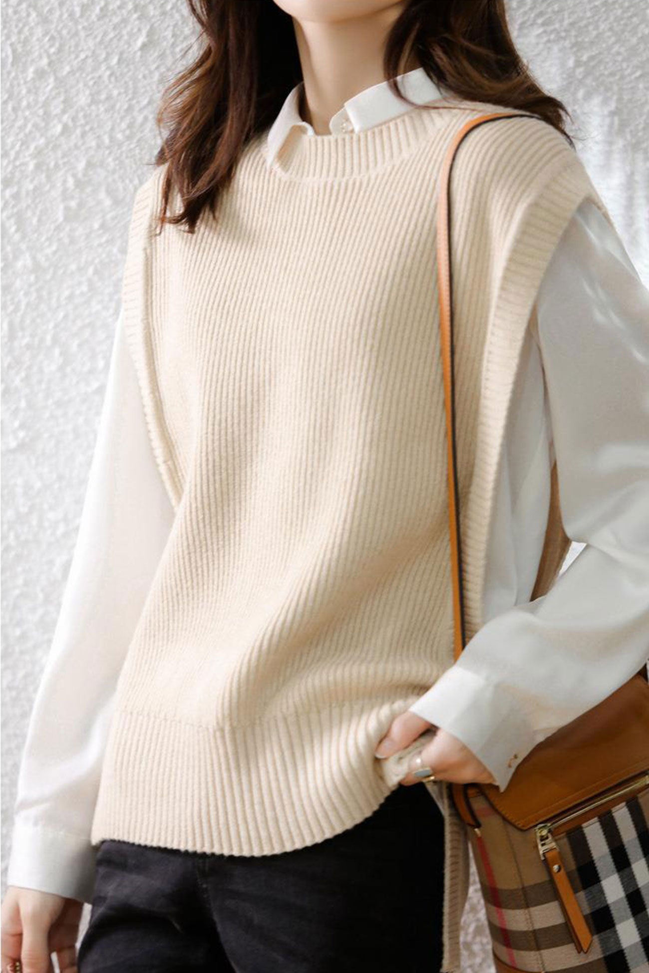 Classic Cropped Sweater
