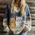 Warm Striped Sweater
