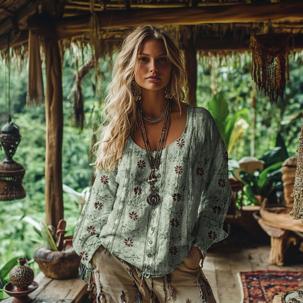 Summer Short-Sleeve Shirt