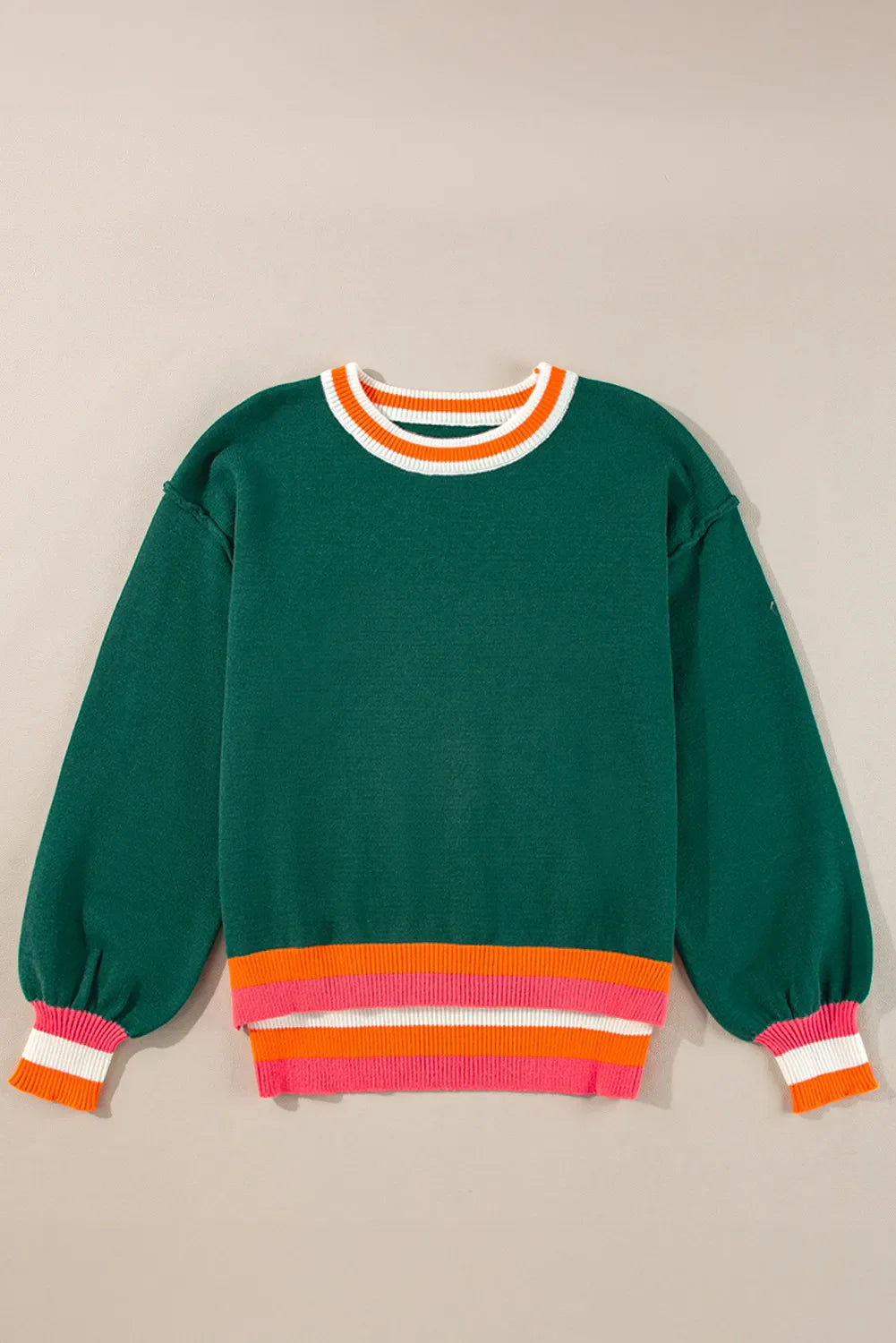 Relaxed Buttoned Sweater