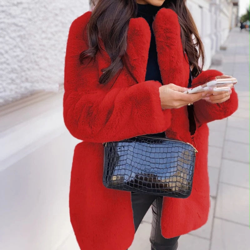 Soft Hooded Coat