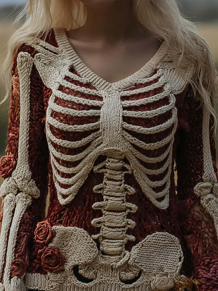 Casual Buttoned Sweater