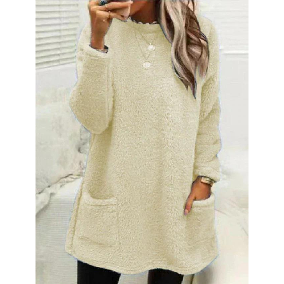 Relaxed Buttoned Sweater