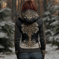 Textured Buttoned Sweater
