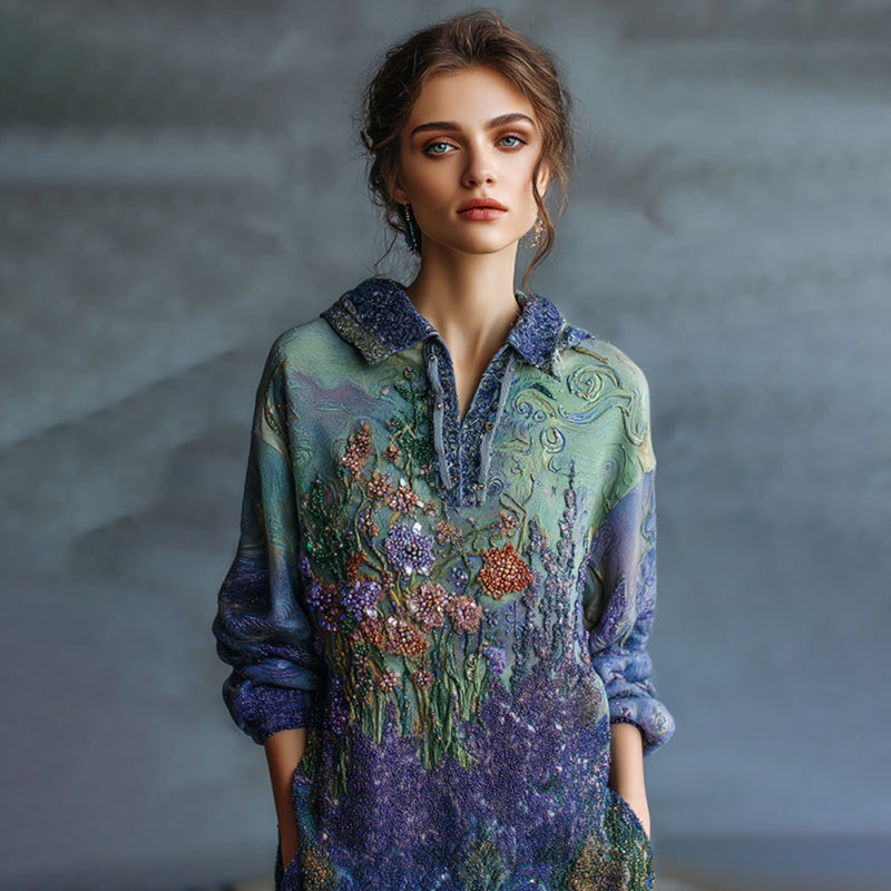 Relaxed Long-Sleeve Shirt
