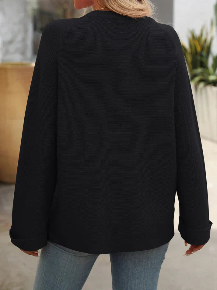Everyday Buttoned Sweater