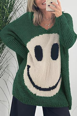 Warm Buttoned Sweater