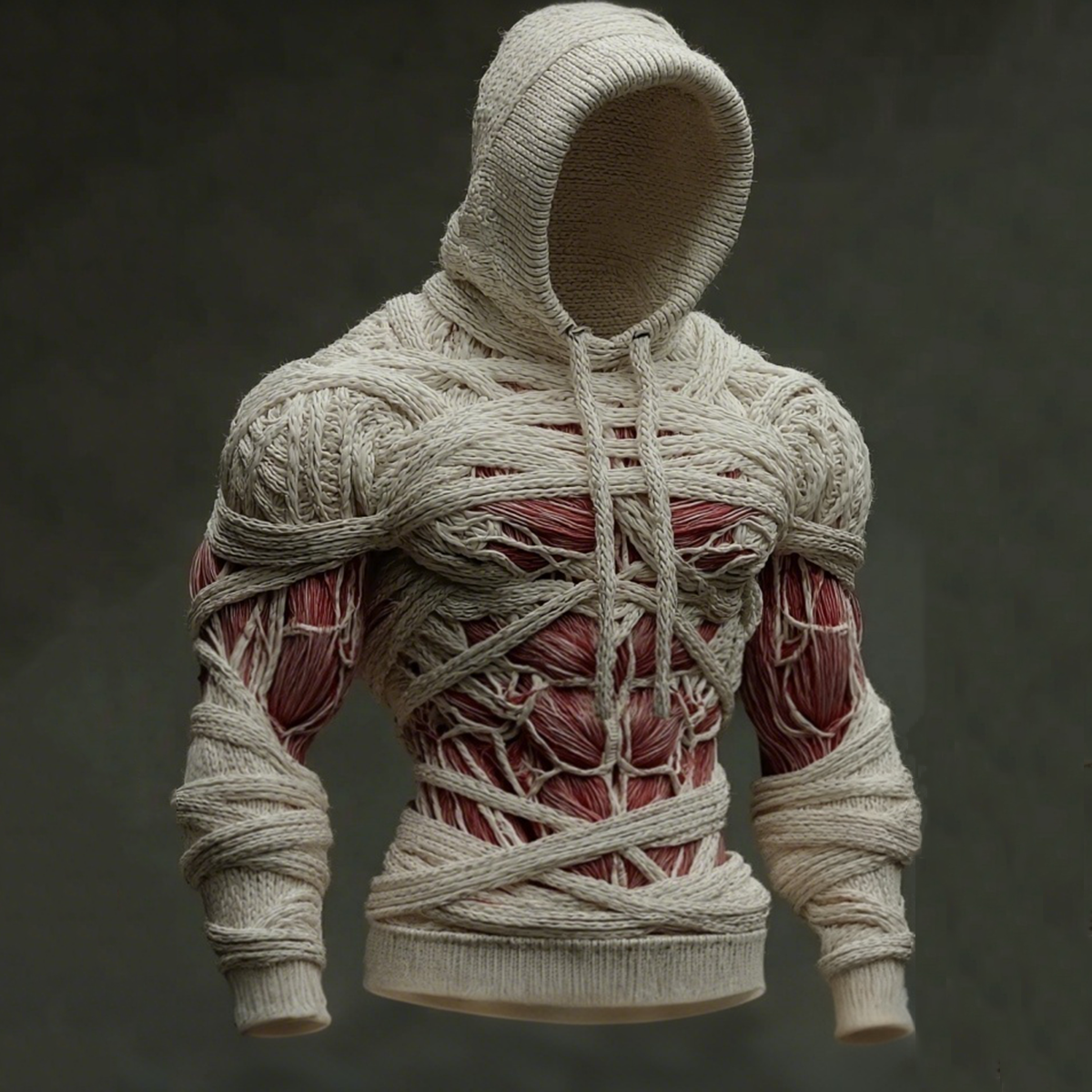Textured Ribbed Sweater