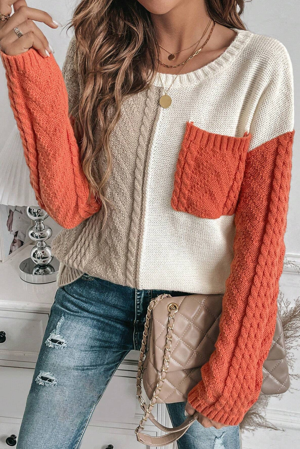 Warm Buttoned Sweater