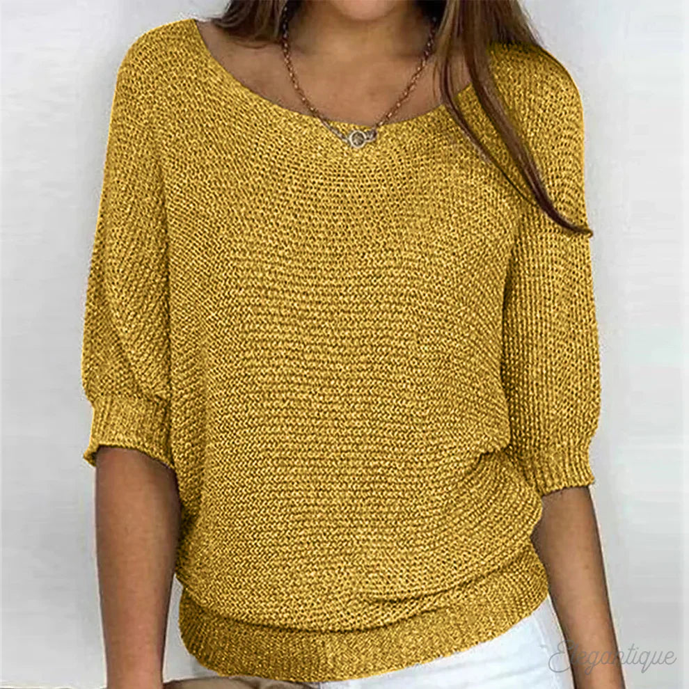 Everyday Buttoned Sweater