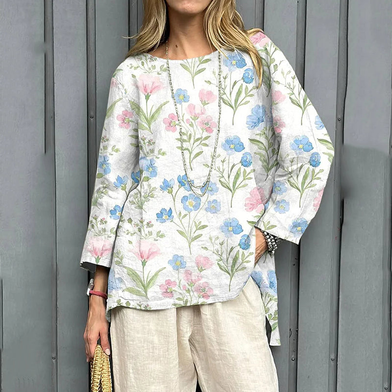 Relaxed Long-Sleeve Shirt