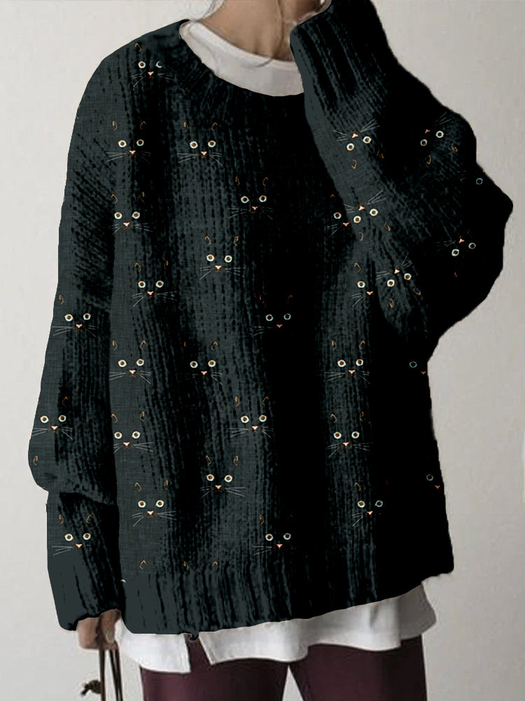 Casual Ribbed Sweater