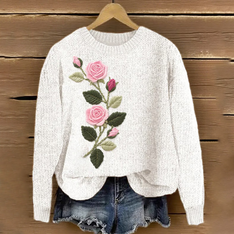 Relaxed V-Neck Sweater