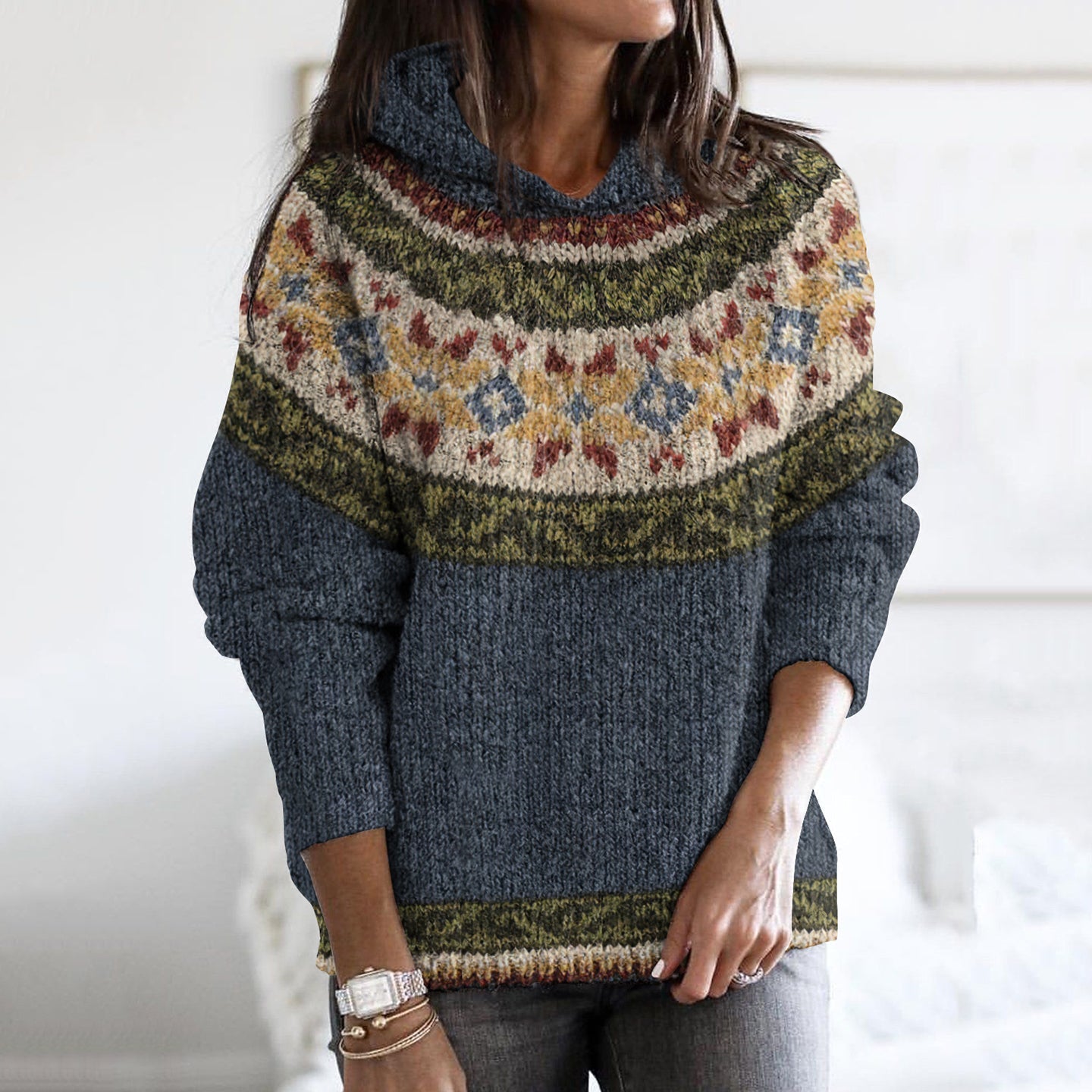 Easy Ribbed Sweater